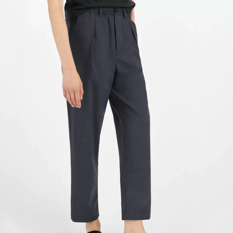 Masscob - Pantalon Pebble - Bleu Marine>Merci Paris New