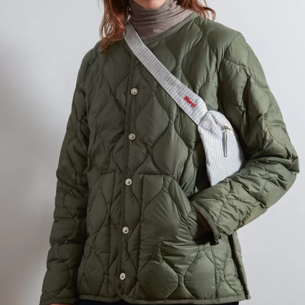Merci - Banane To Go en lin - Rayures Chemise Bleu de NÎmes>Merci Paris Shop