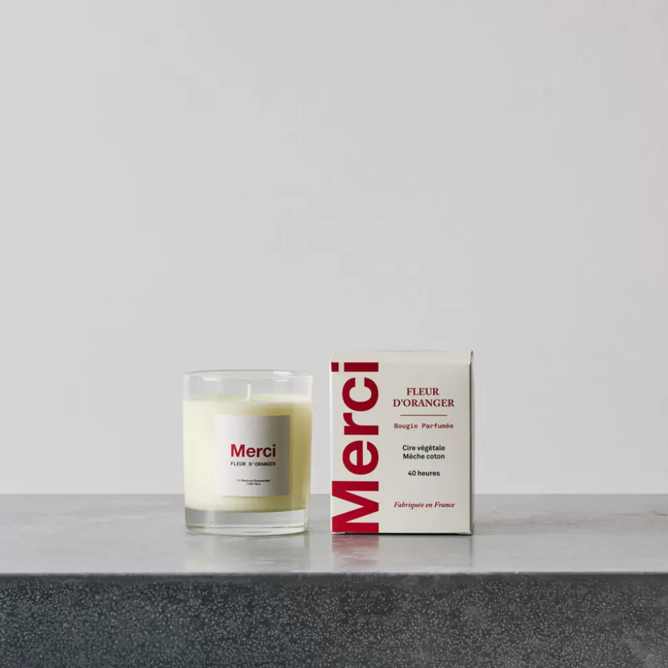 Merci - Bougie - Fleur d'oranger>Merci Paris Outlet