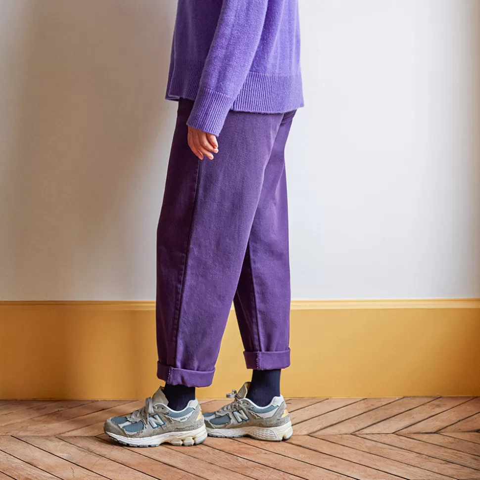 Merci - Pantalon en coton - Améthyste>Merci Paris Store