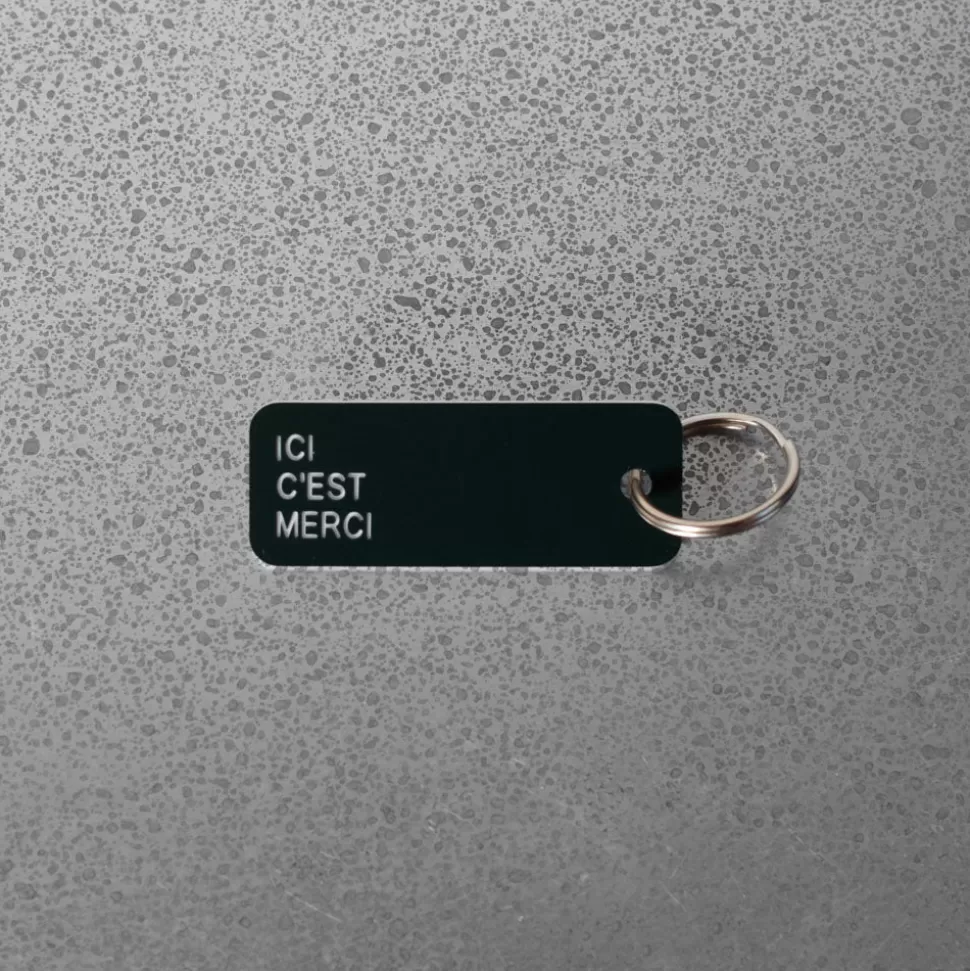 Merci x Various Keytags - Porte-clé "Ici C'est Merci" ->Merci Paris Best