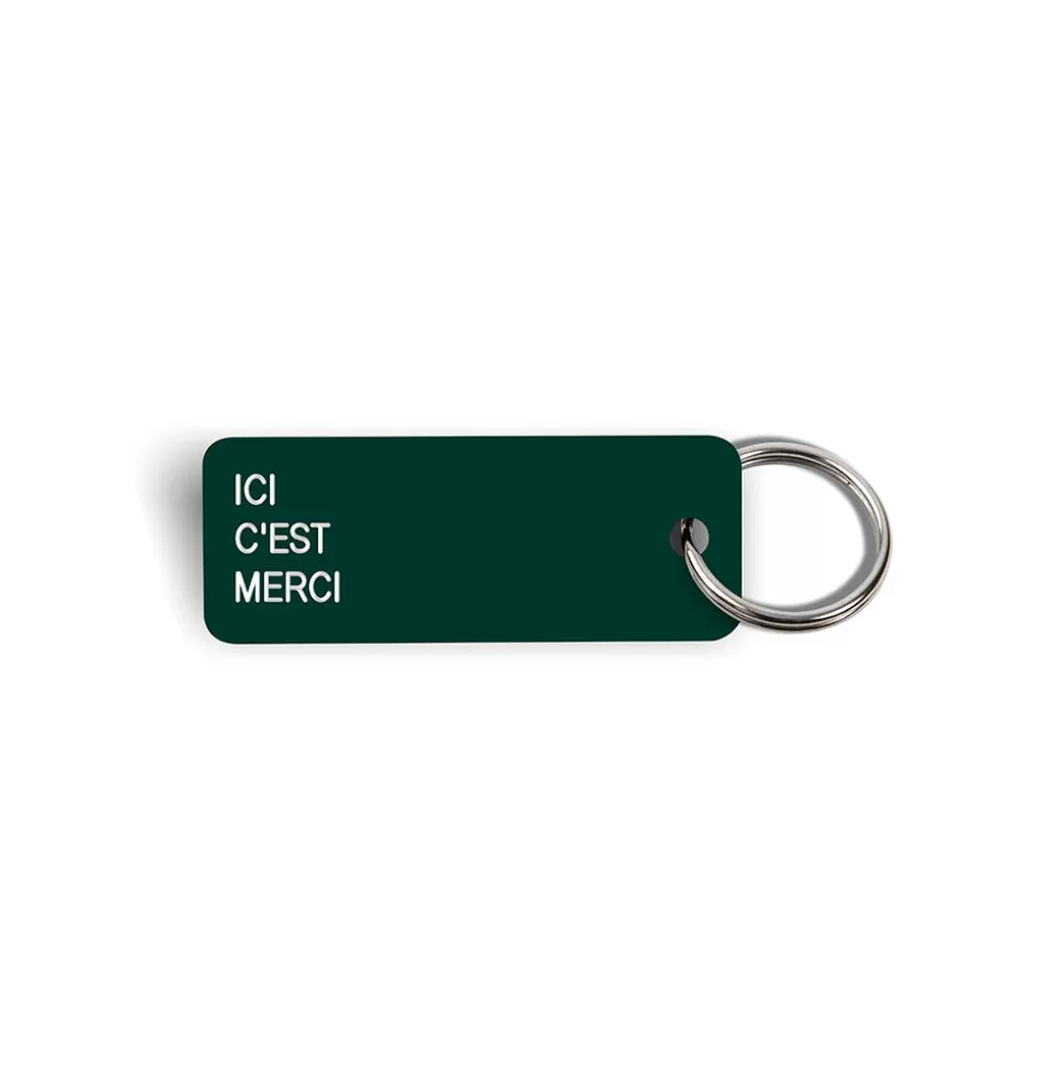 Merci x Various Keytags - Porte-clé "Ici C'est Merci" ->Merci Paris Best
