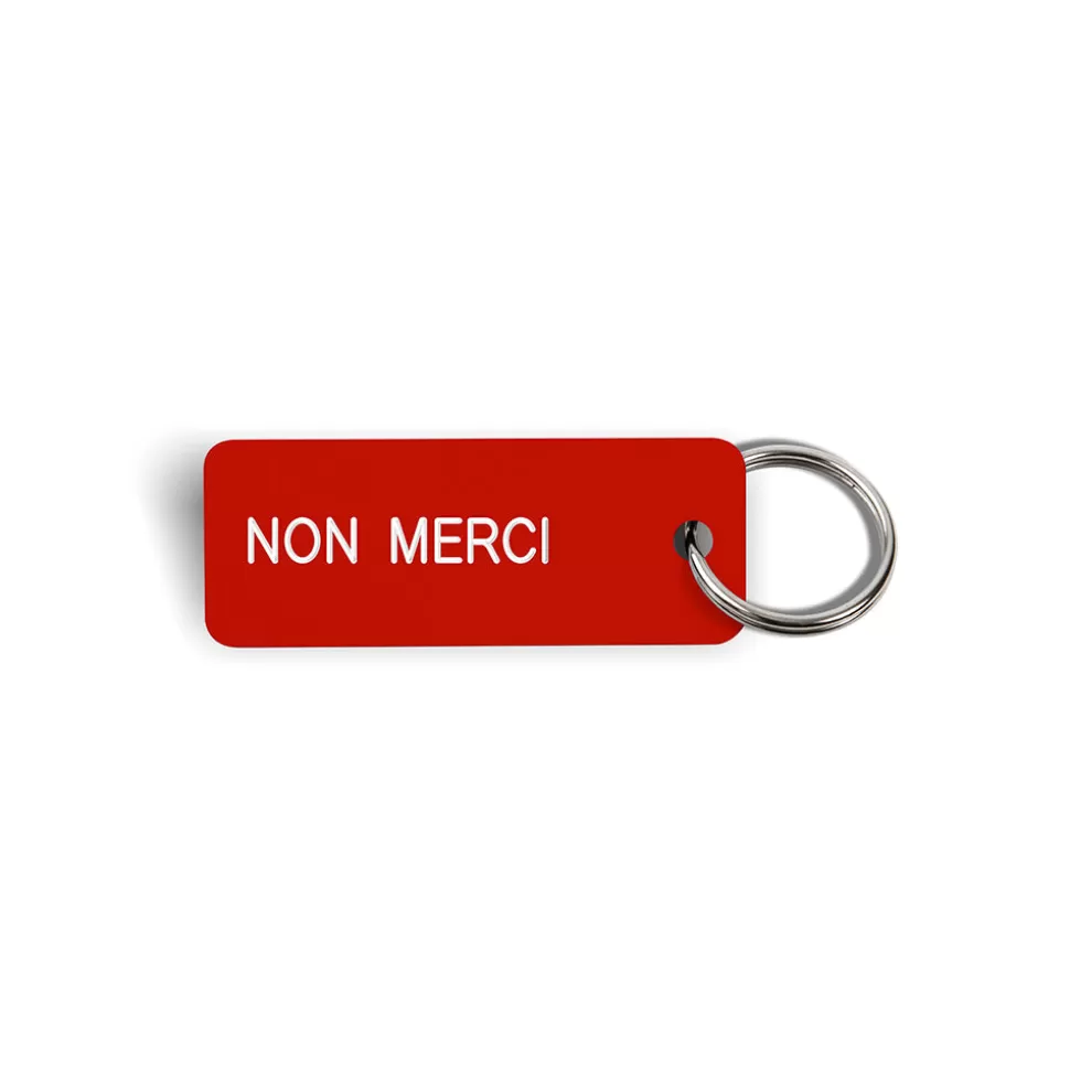 Merci x Various Keytags - Porte-clé "Non Merci" ->Merci Paris Online