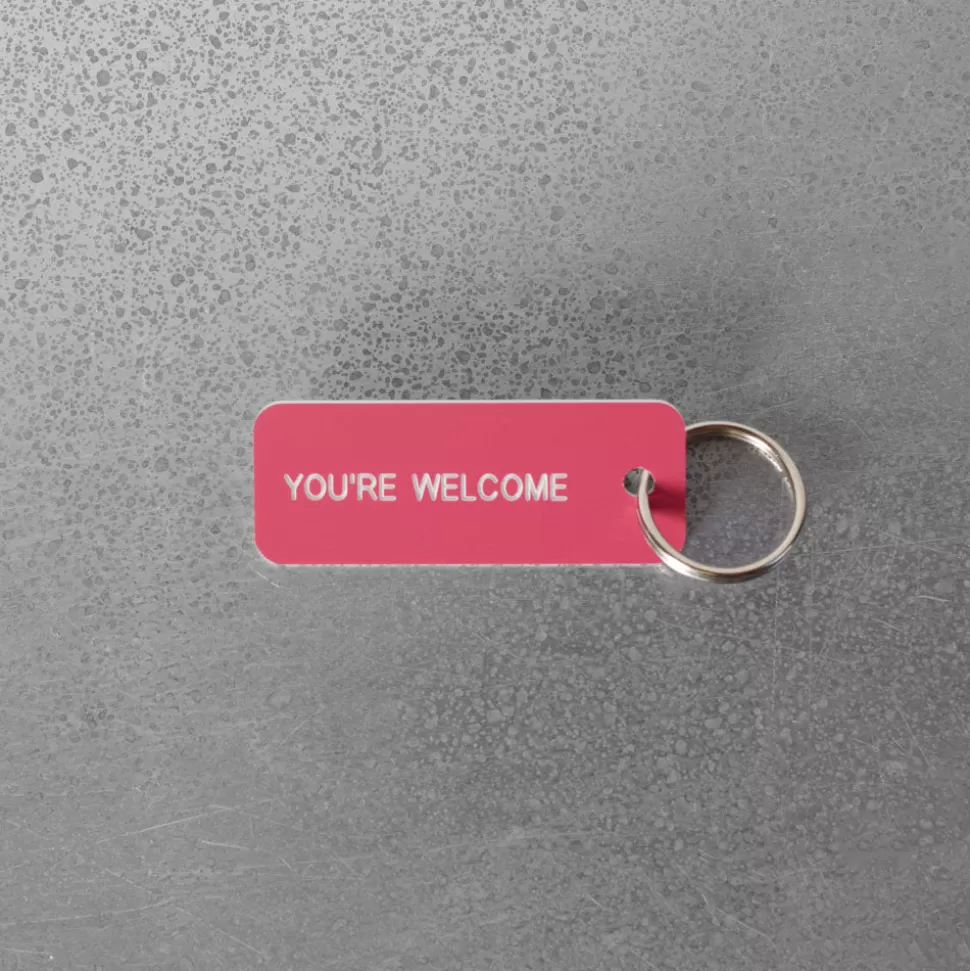 Merci x Various Keytags - Porte-clé "You're Welcome" ->Merci Paris New