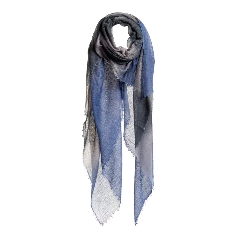 Mirror in the sky - Foulard St Tropez - Dip dye Bleu>Merci Paris Discount