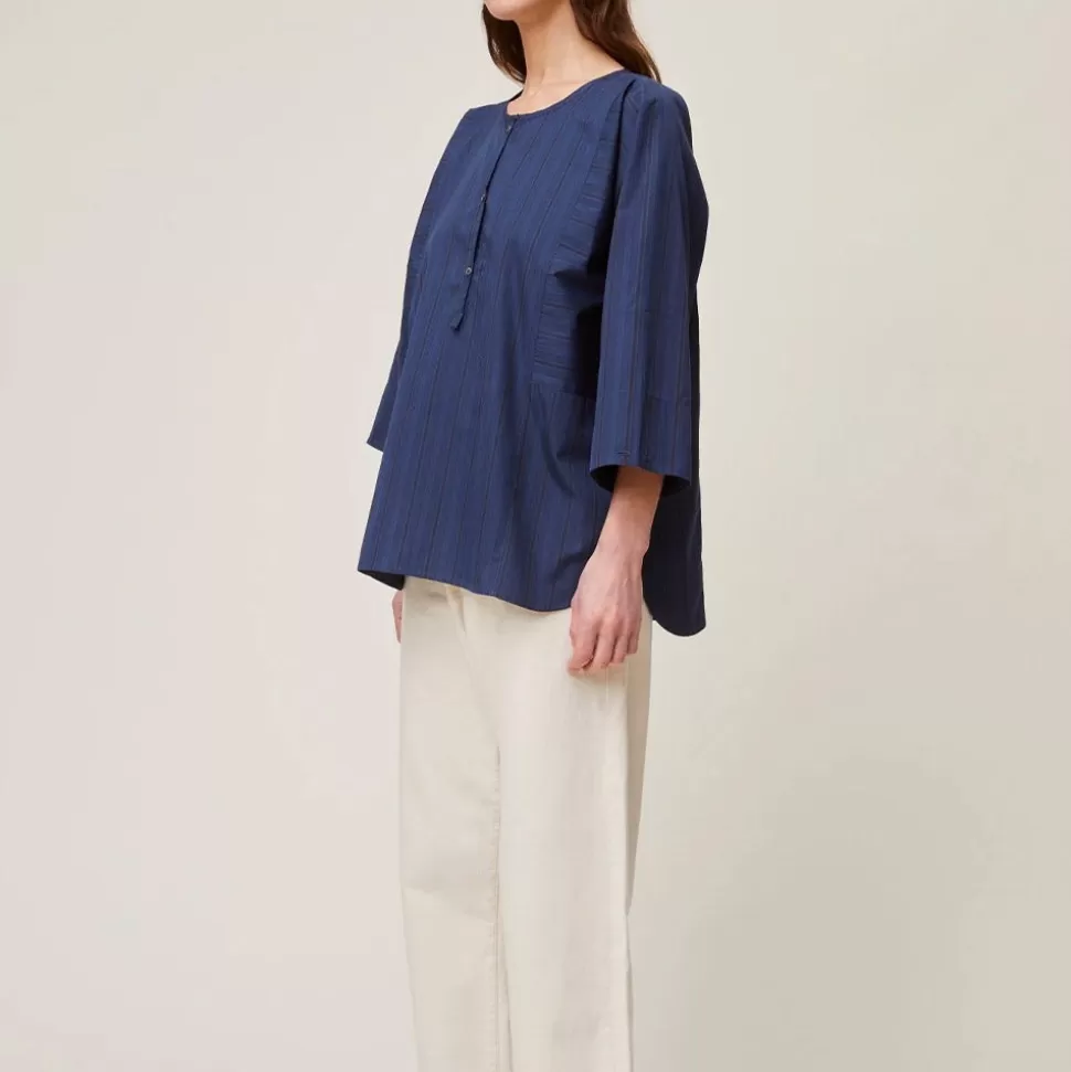 Moismont - Chemise Rayures - Marine>Merci Paris Online