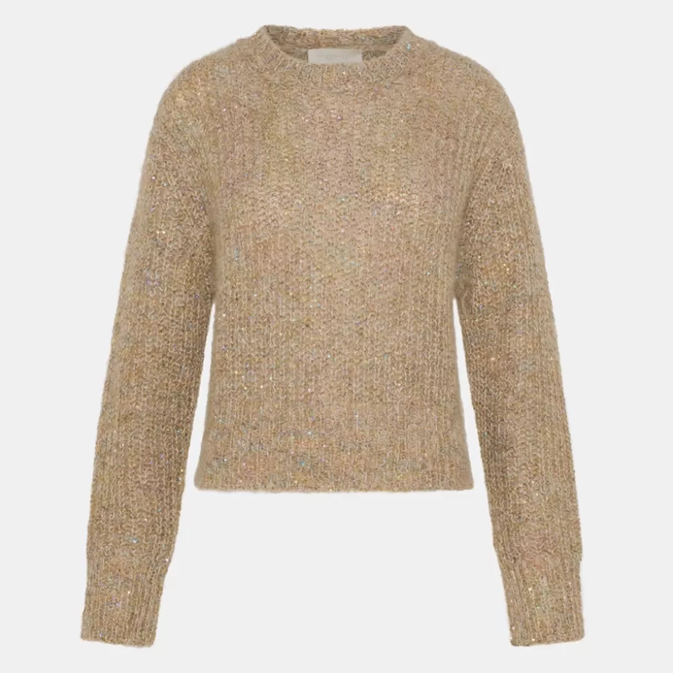 Momoni - Pull Odo - Beige>Merci Paris Fashion