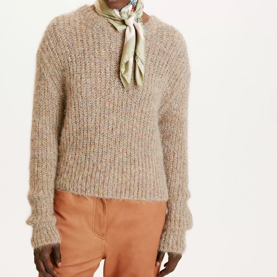 Momoni - Pull Odo - Beige>Merci Paris Fashion