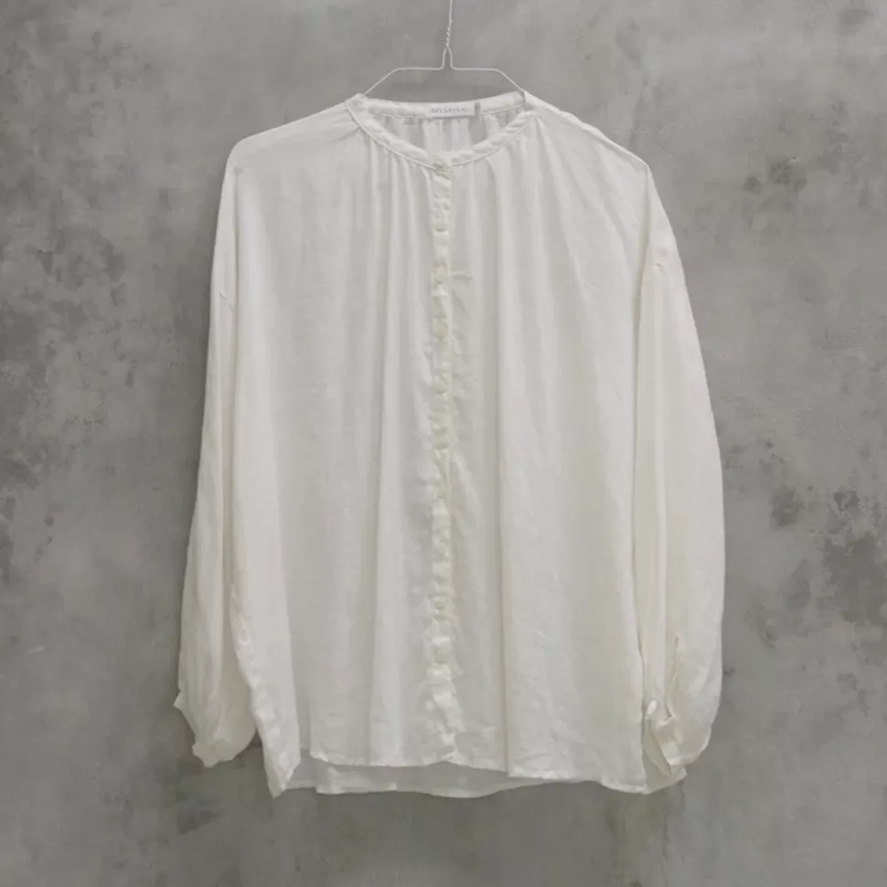 Mysayang - Blouse Terlaru - Blanc>Merci Paris Outlet