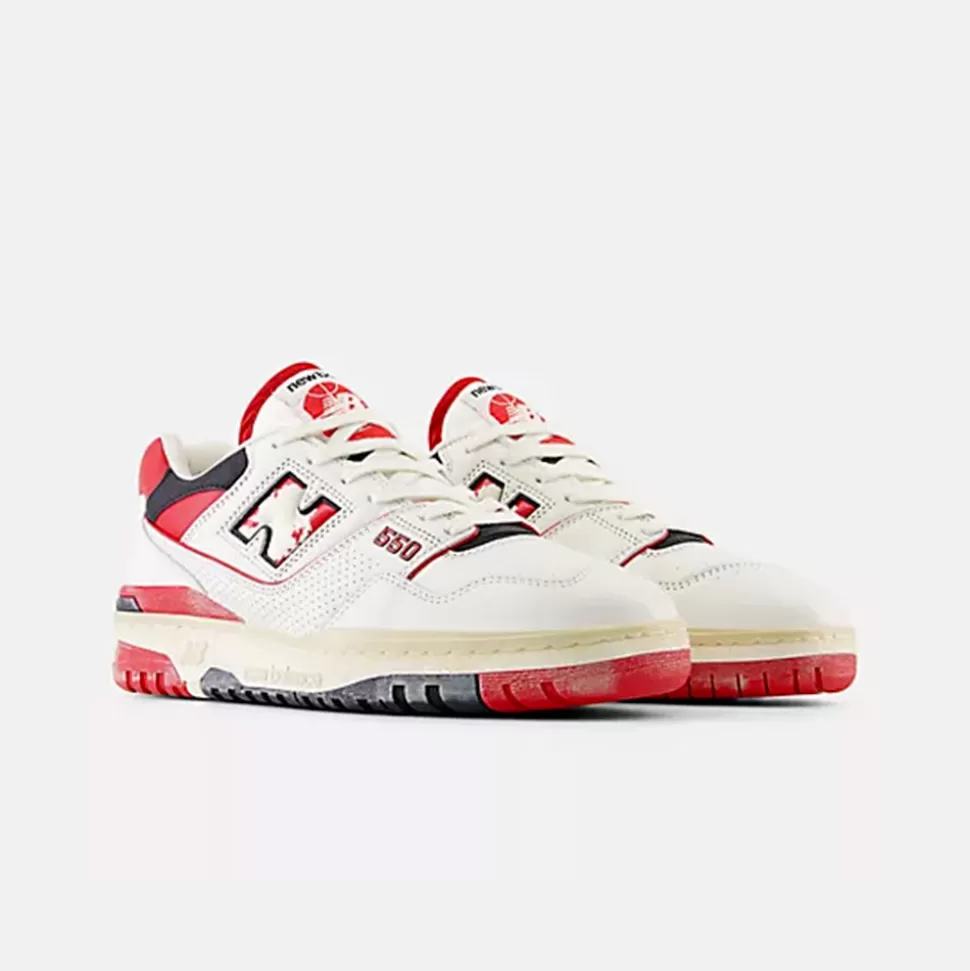 New Balance - Baskets 550 - Rouge>Merci Paris Outlet