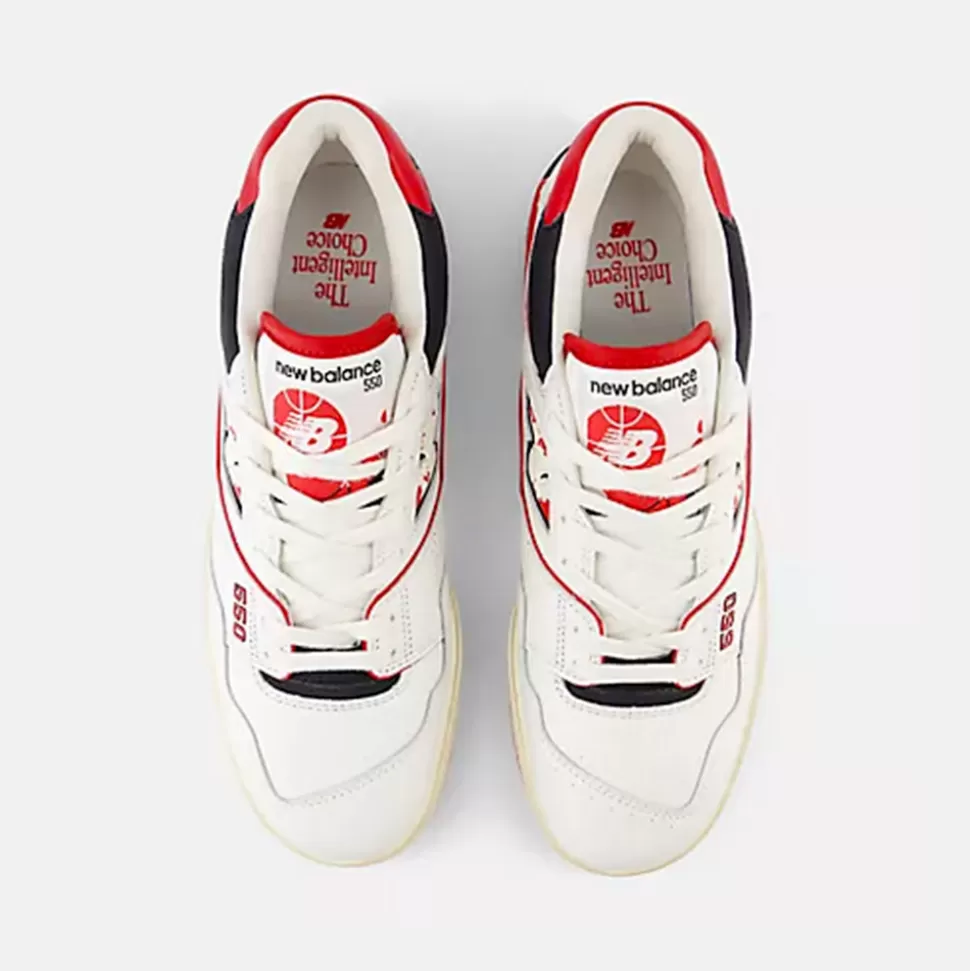 New Balance - Baskets 550 - Rouge>Merci Paris Outlet