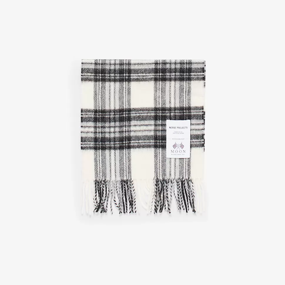 Norse Project - Écharpe à carreaux Norse Moon - Taupe>Merci Paris Discount