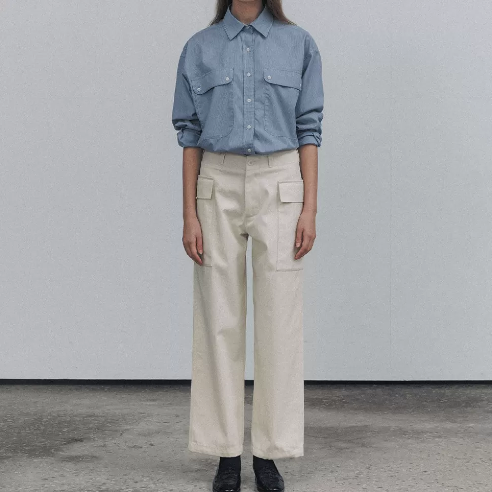 Nothing Written - Chemise rayé - Bleu>Merci Paris Sale