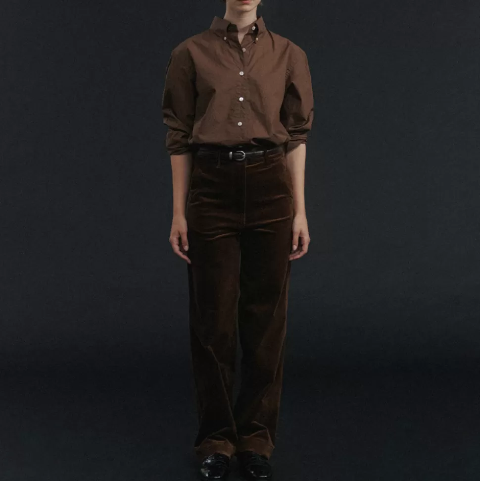 Nothing Written - Pantalon velours - Marron>Merci Paris Best Sale