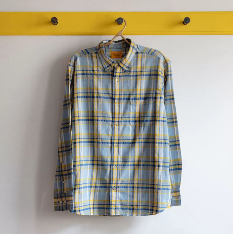Original Madras Trading Company - Chemise Classique Button Down - Clair>Merci Paris New