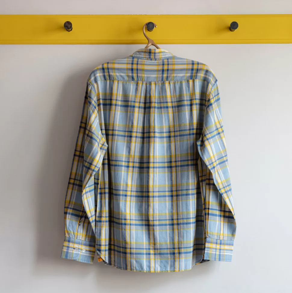 Original Madras Trading Company - Chemise Classique Button Down - Clair>Merci Paris New