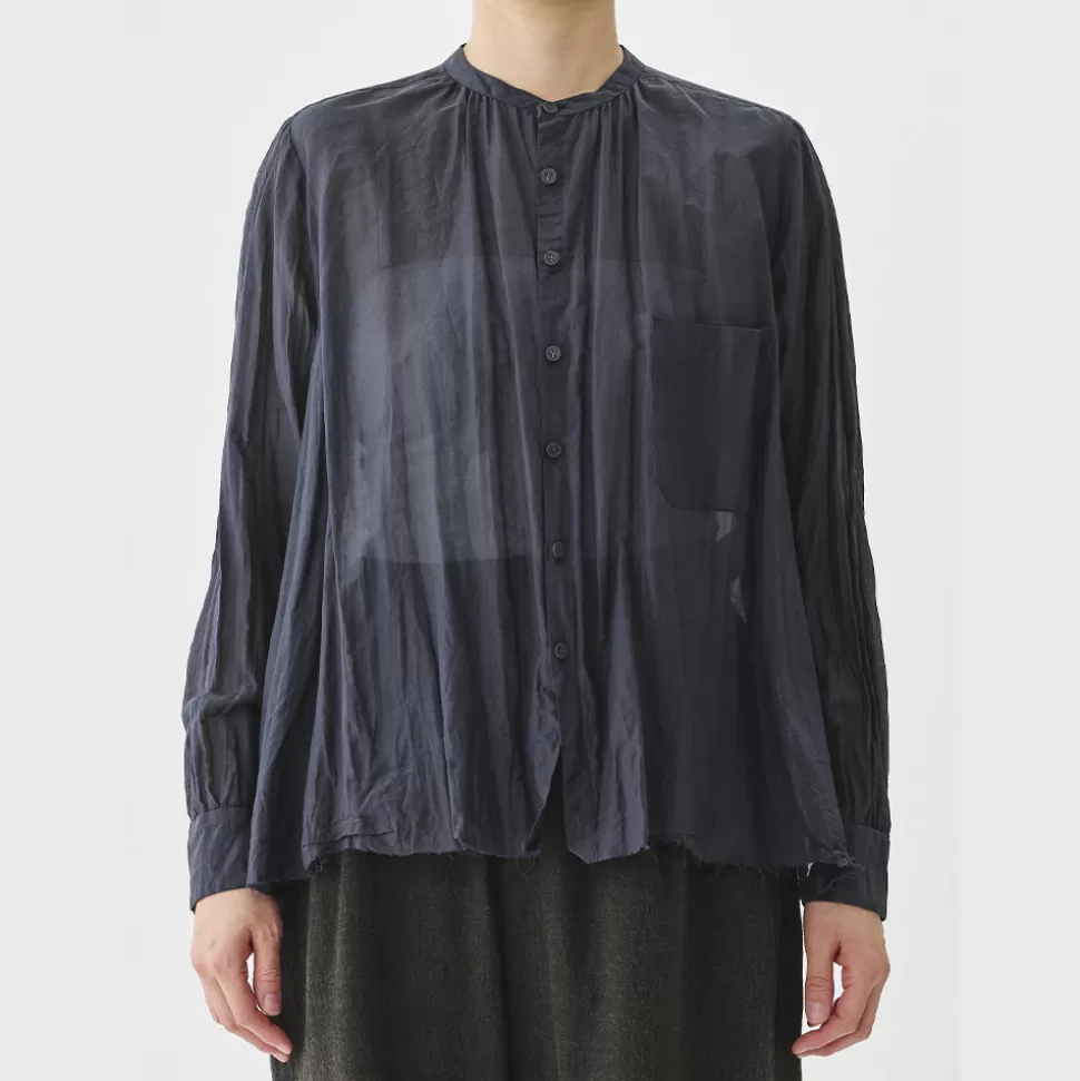 Pas de Calais - Blouse Botanical - Bleu/Vert>Merci Paris Sale