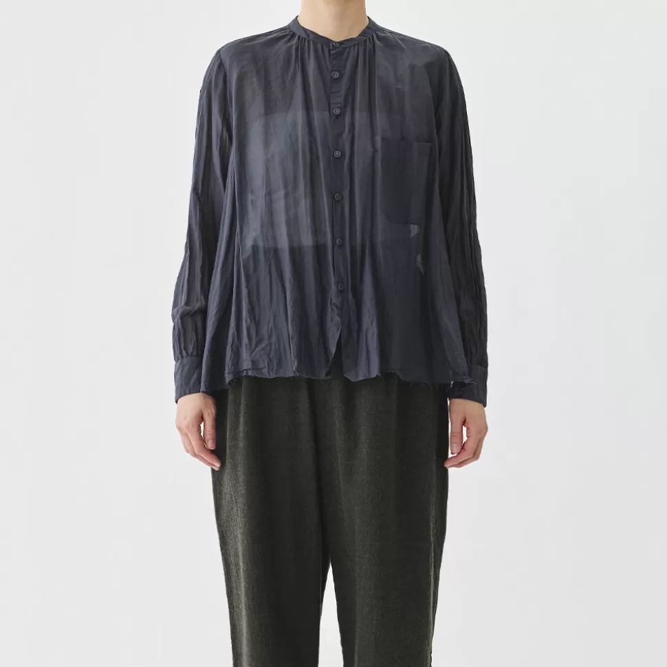 Pas de Calais - Blouse Botanical - Bleu/Vert>Merci Paris Sale