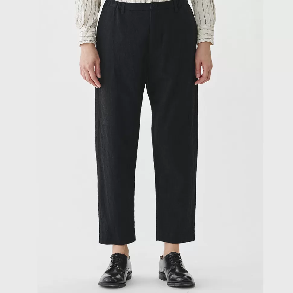 Pas de Calais - Pantalon Laine - Noir>Merci Paris Fashion