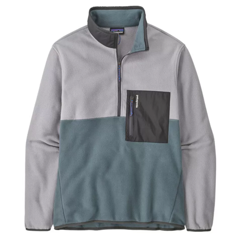 Patagonia - Microdini 1/2 Zip Fleece - Gris>Merci Paris Cheap
