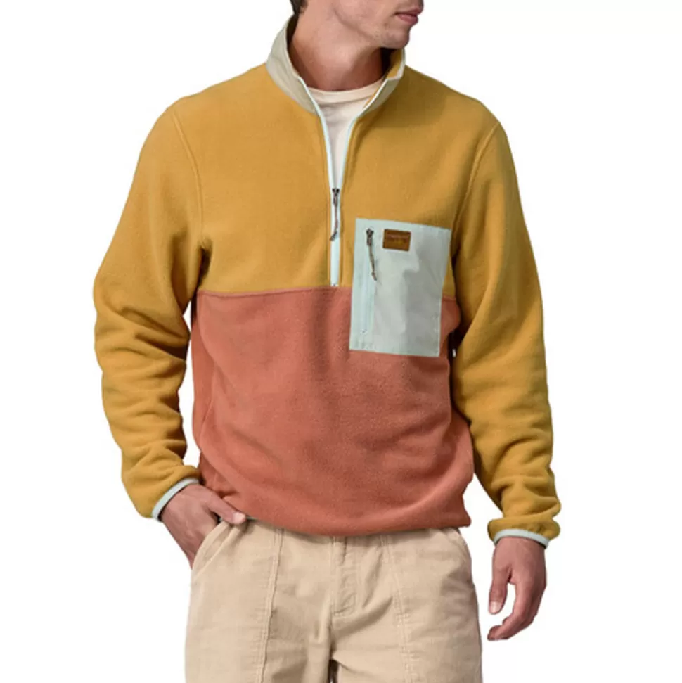 Patagonia - Microdini 1/2 Zip Fleece - Orange>Merci Paris Shop