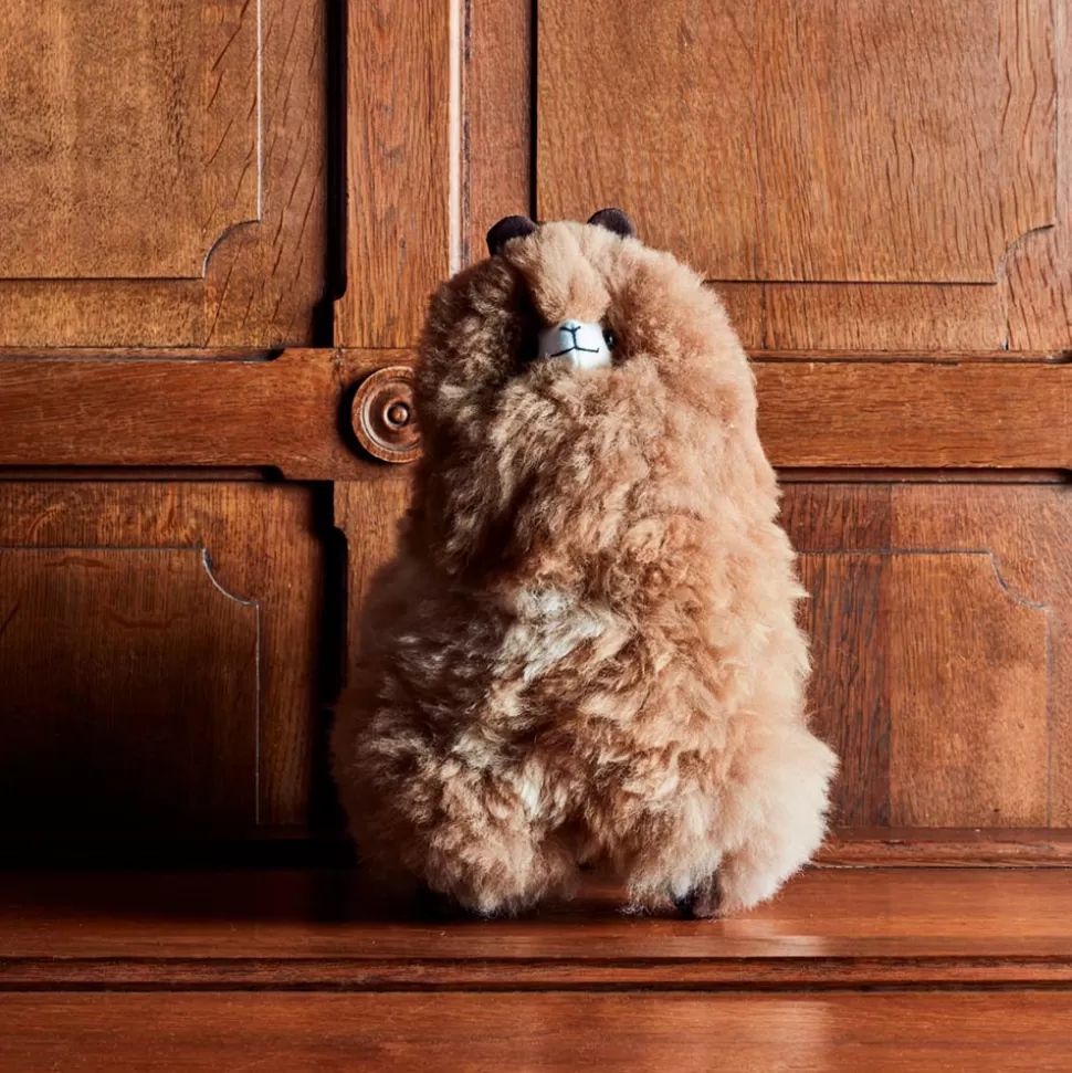 Peluche Lama en alpaga - Sahara>Merci Paris Sale