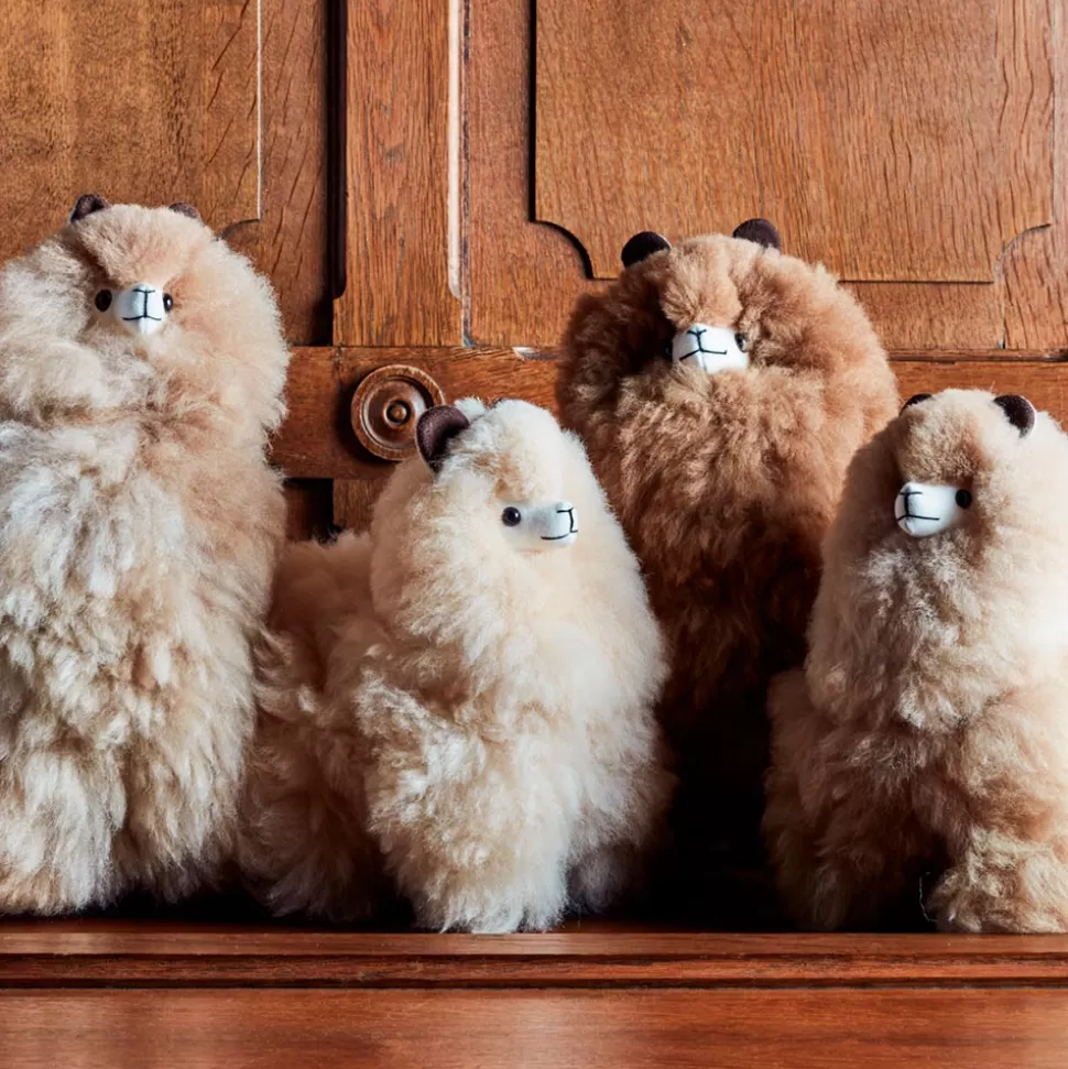 Peluche Lama en alpaga - Sahara>Merci Paris Sale