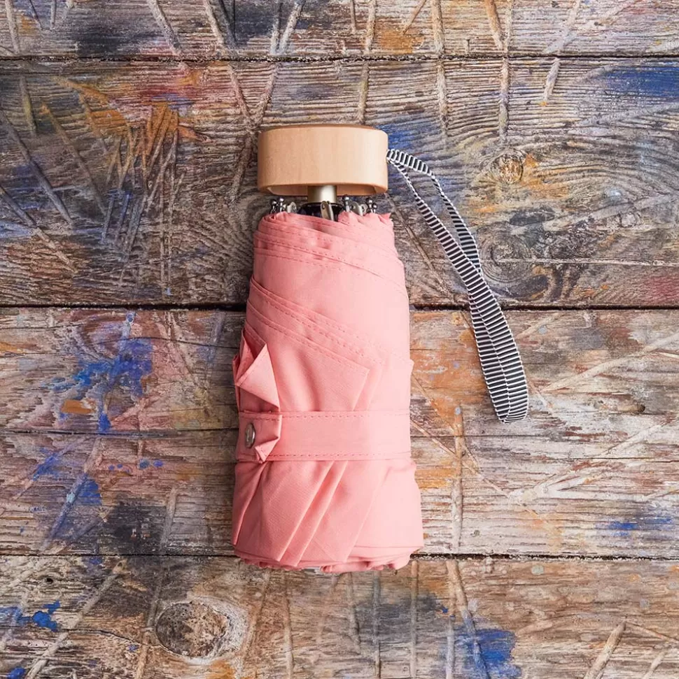 Petit parapluie bois - Rose>Merci Paris Best Sale