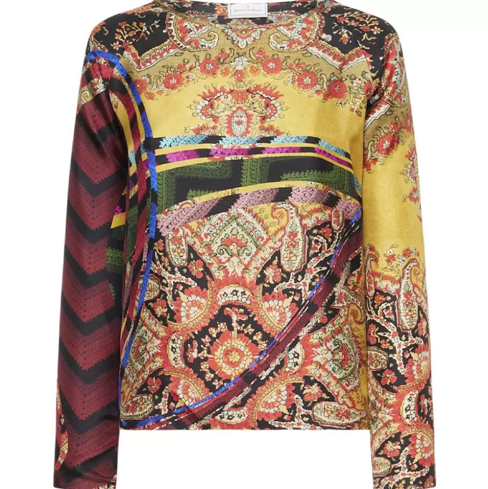 Pierre-Louis Mascia - Chemise Aloe - Manica Lunga>Merci Paris Clearance