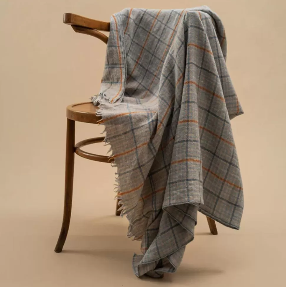 Plaid en laine n°79 - Dutch Blue - Moismont>Merci Paris Best