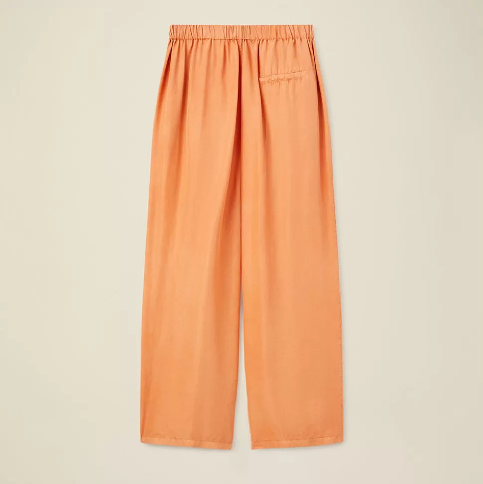 Pomandère - Pantalon taille élastiquée - Orange>Merci Paris Store