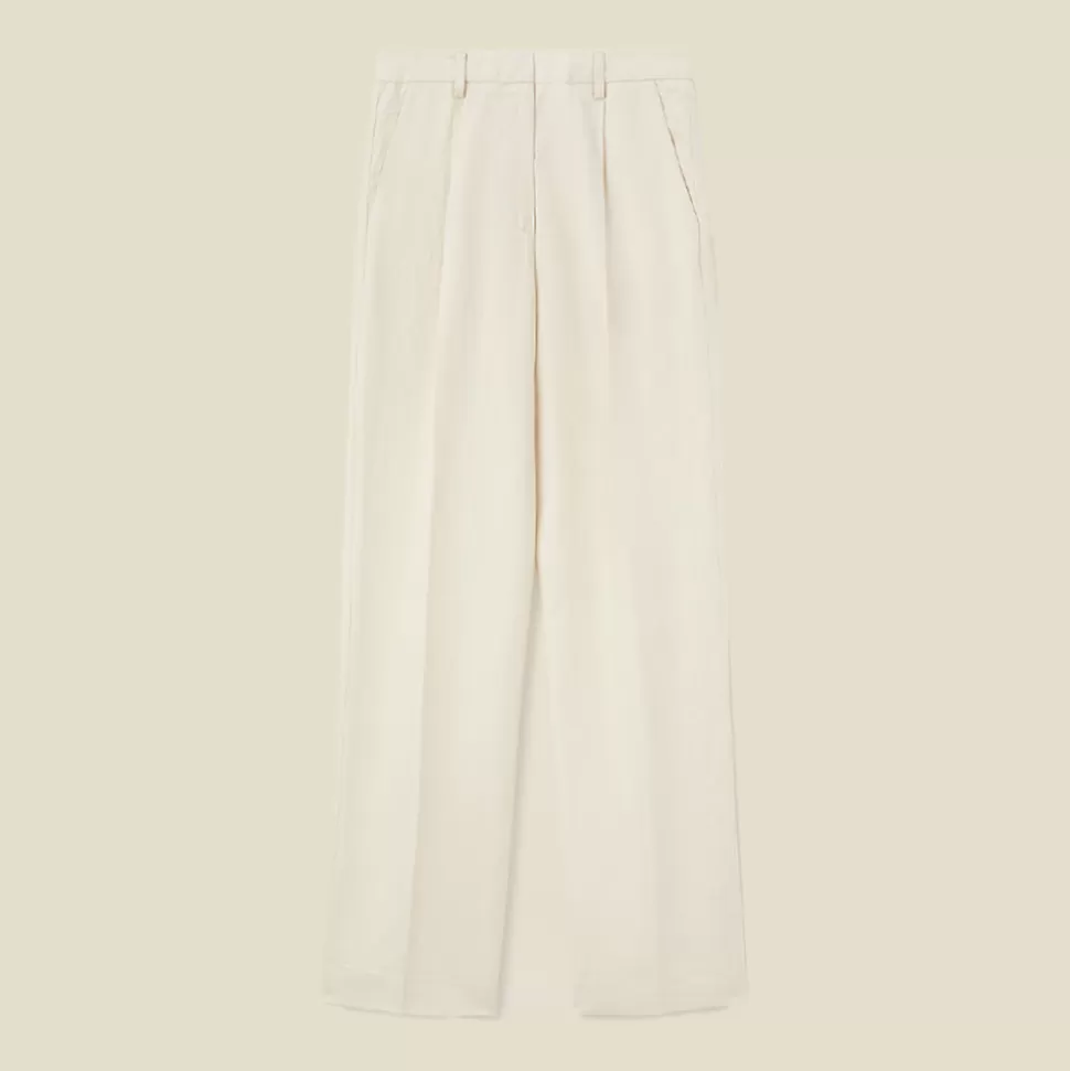 Pomandère - Pantalon tailleur - Ecru>Merci Paris Best Sale