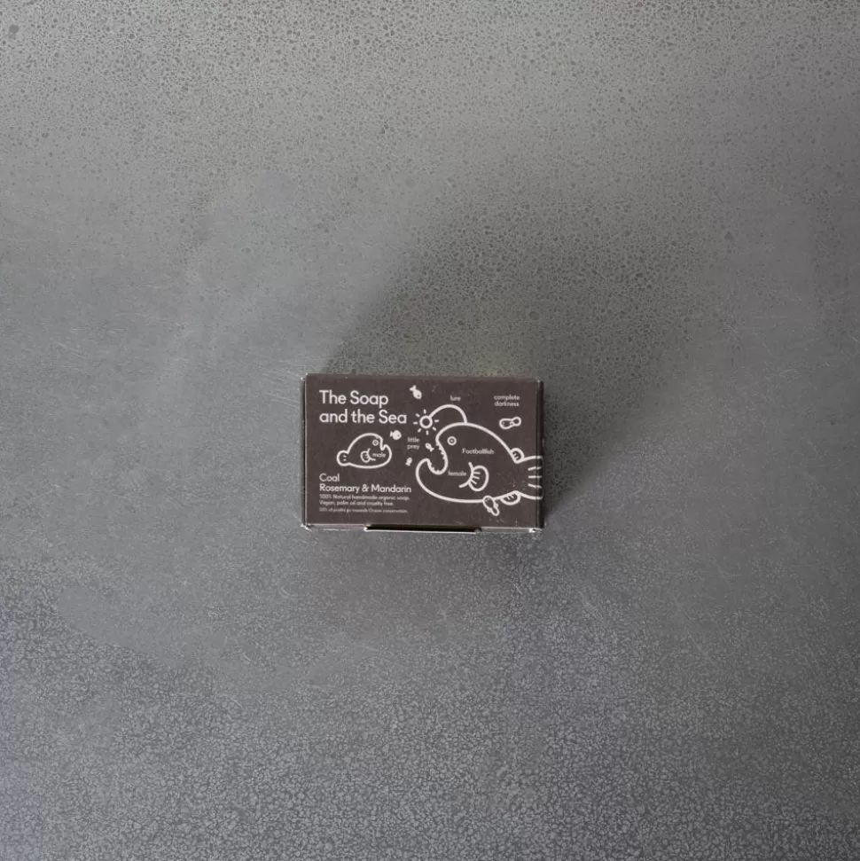 Savon charbon Romarin & Mandarine - The Soap and The Sea>Merci Paris Flash Sale