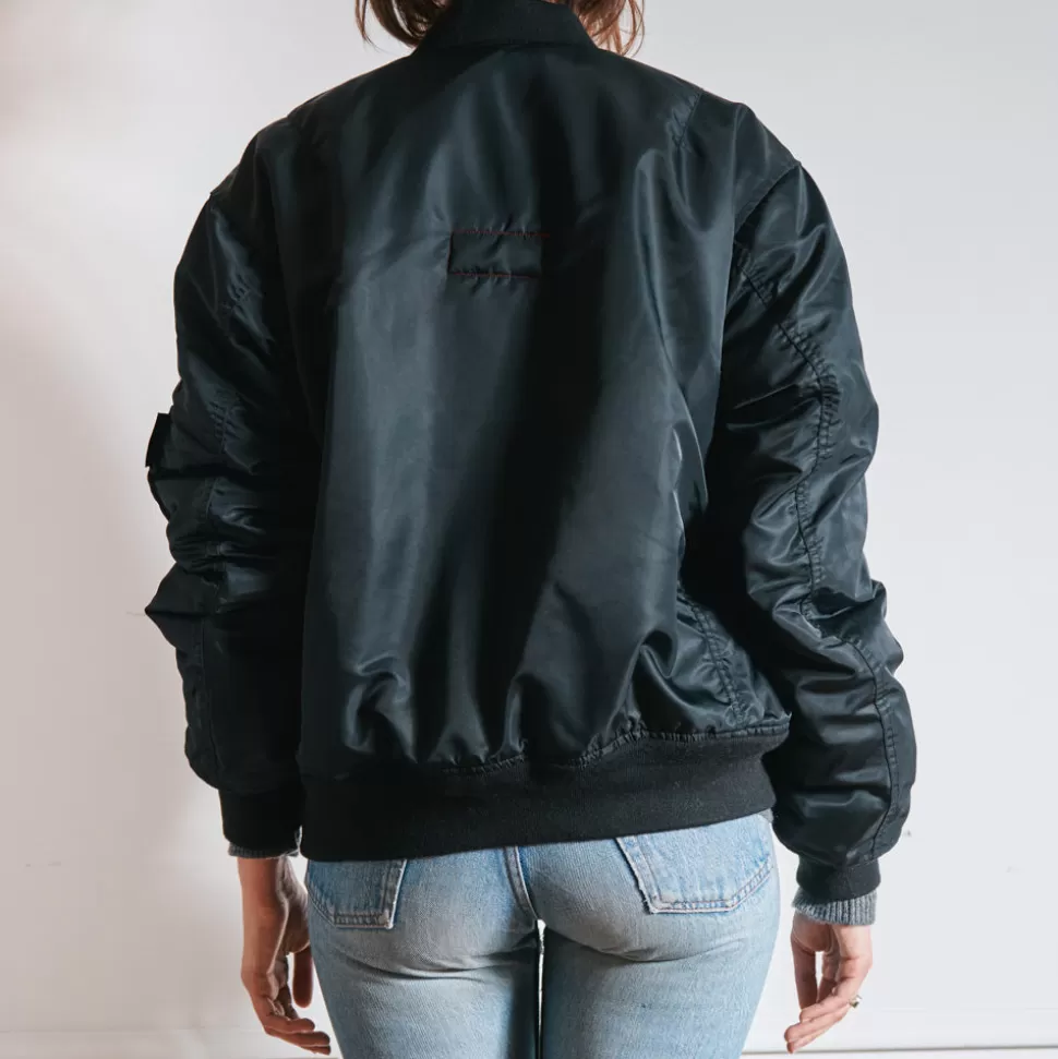 Schott x Merci - Bomber Vintage - Noir>Merci Paris Flash Sale