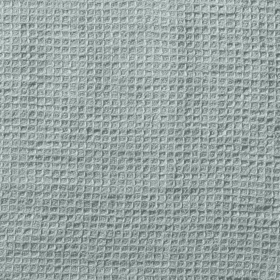 Serviette de bain invité en lin - Nid d'abeille - Gris Vésuve>Merci Paris Fashion