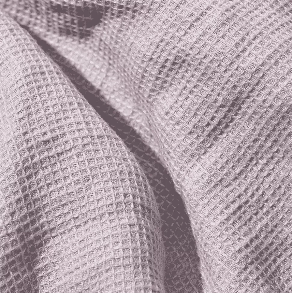 Serviette de bain invité en lin - Nid d'abeille - Parme Fuji Iro>Merci Paris Best