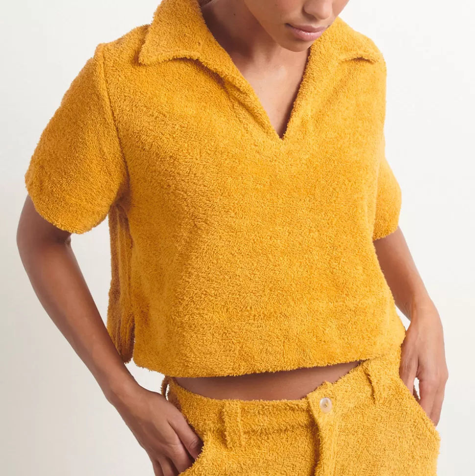 Simone Fan - T-shirt The Cropped Polo ->Merci Paris Sale