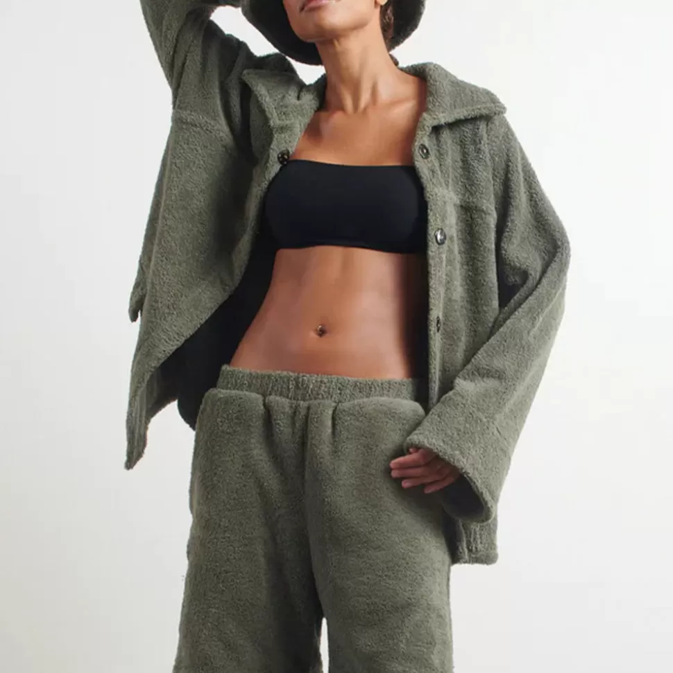 Simone Fan - Veste The Classic Jacket - Kaki>Merci Paris Cheap