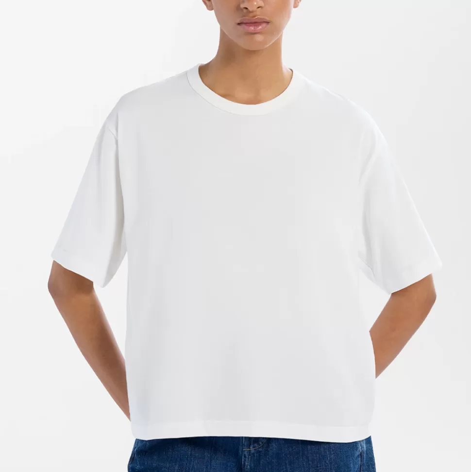 Studio Nicholson - T-Shirt Lee - Blanc>Merci Paris Online