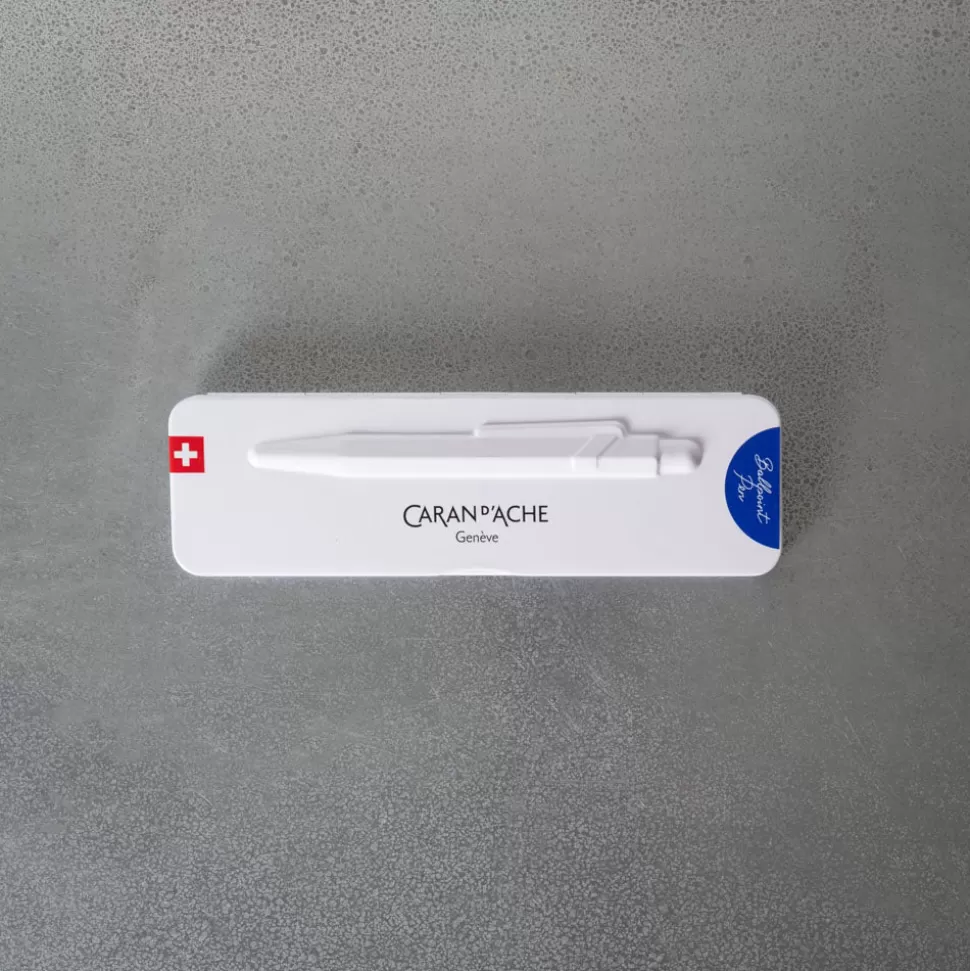 Stylo bille 849 COLORMAT-X - Bleu - Caran d'Ache>Merci Paris Store