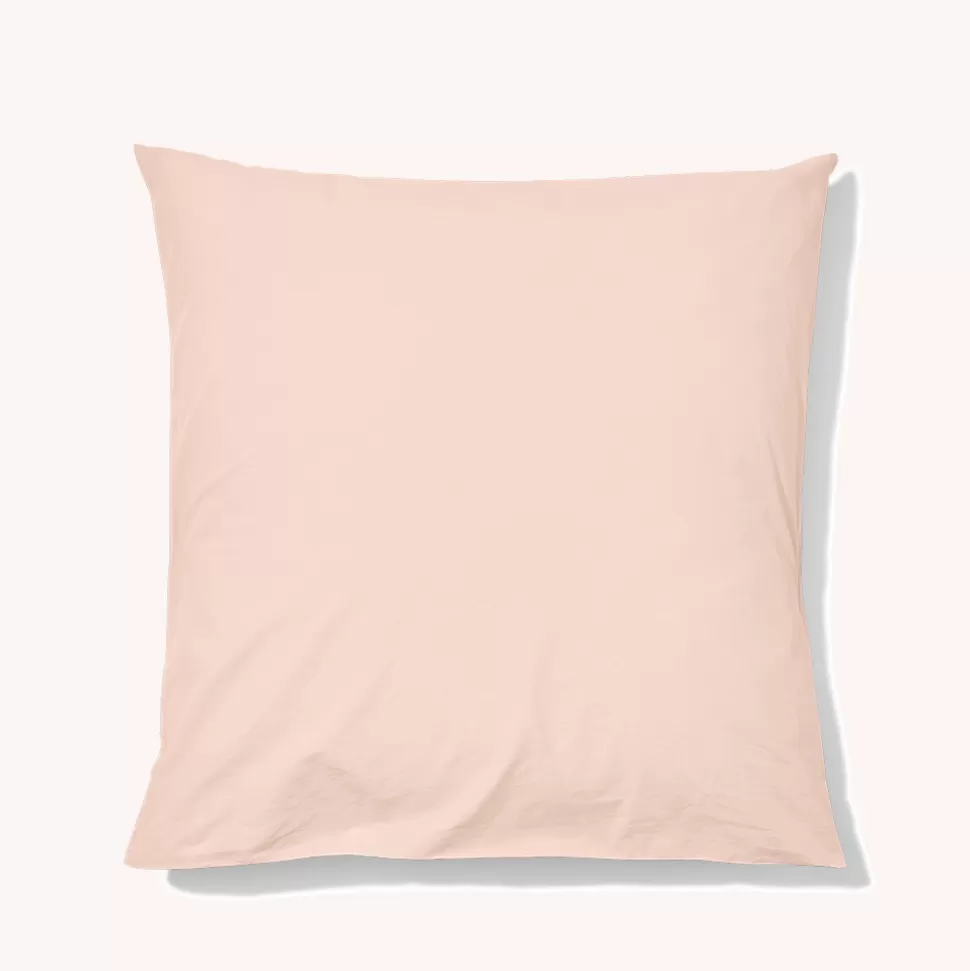 Taie d'oreiller en percale de coton - Rose des Sables>Merci Paris Clearance