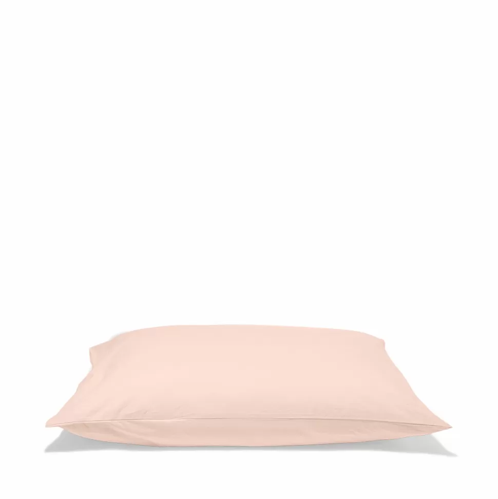 Taie d'oreiller en percale de coton - Rose des Sables>Merci Paris Clearance