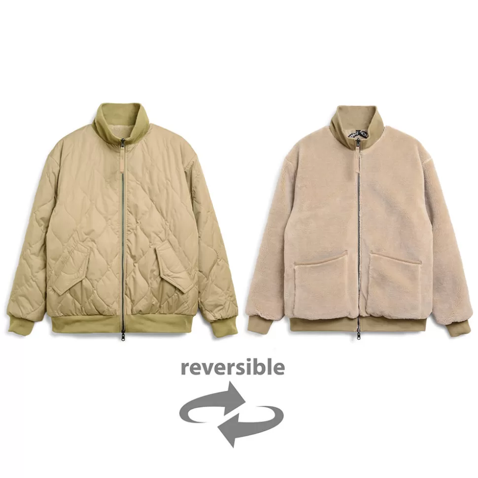 Taion - Veste Military Reversible Down - Beige>Merci Paris Discount