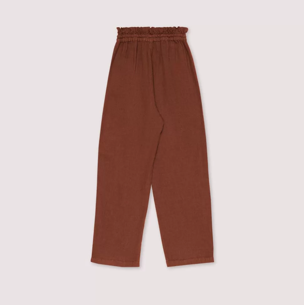 The New Society - Pantalon Long Beach - Marron>Merci Paris New