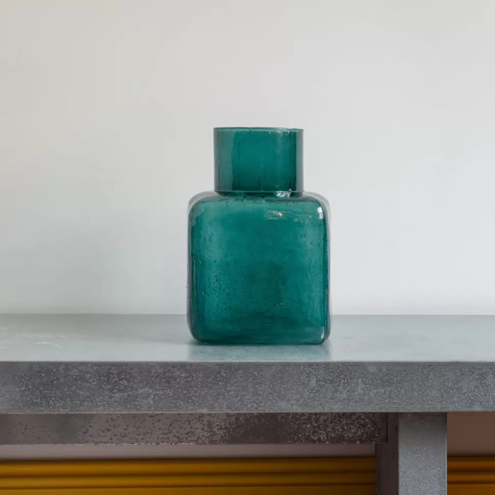 Vase en verre recyclé Elia - Forêt>Merci Paris Online