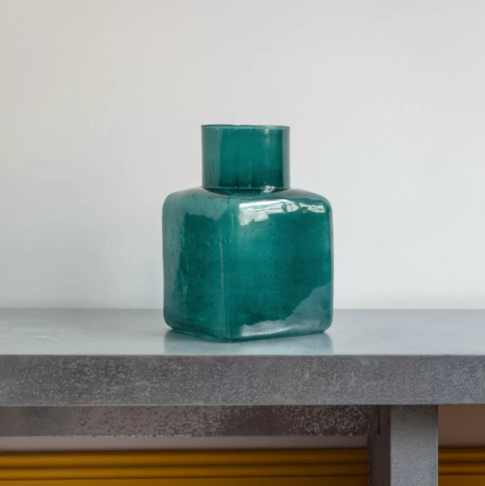 Vase en verre recyclé Elia - Forêt>Merci Paris Online