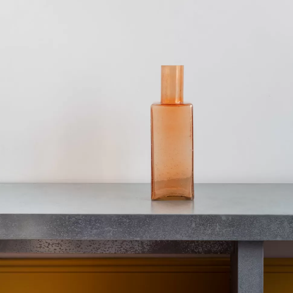 Vase en verre recyclé Veli - Citrouille>Merci Paris Clearance