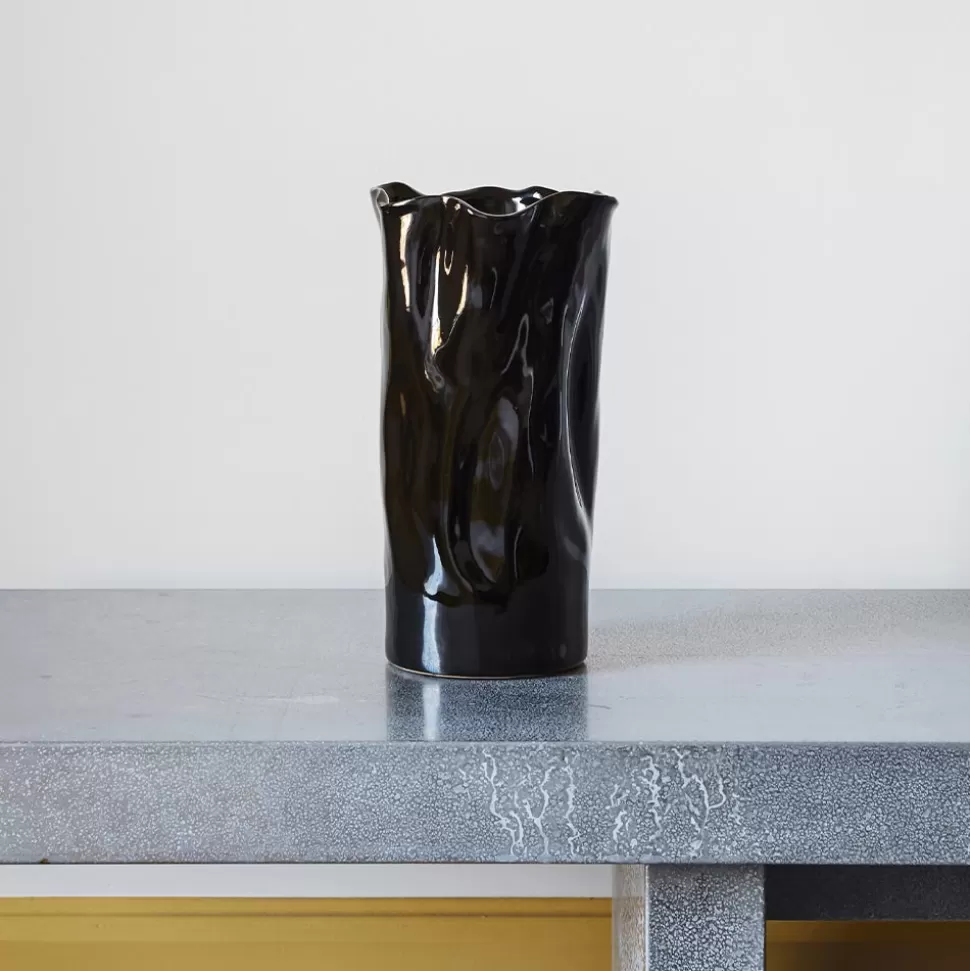Vase Enza - Noir>Merci Paris Sale