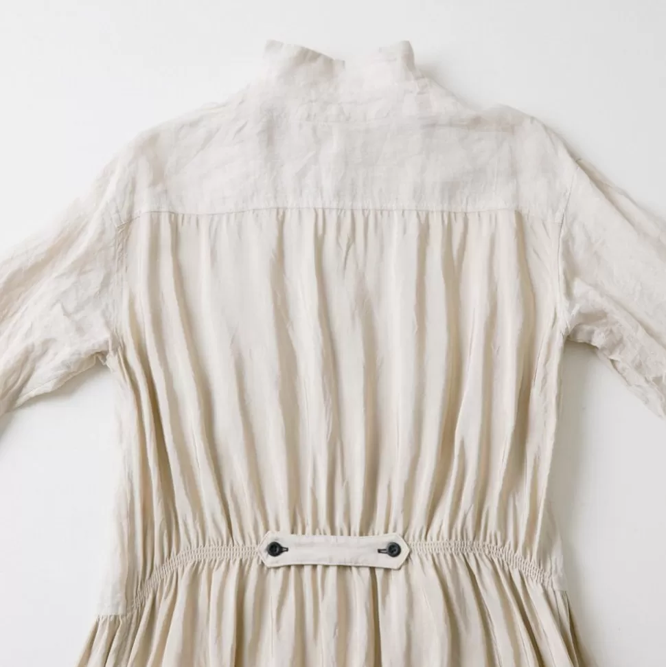 Vlas Blomme - Robe vintage - Beige>Merci Paris Clearance