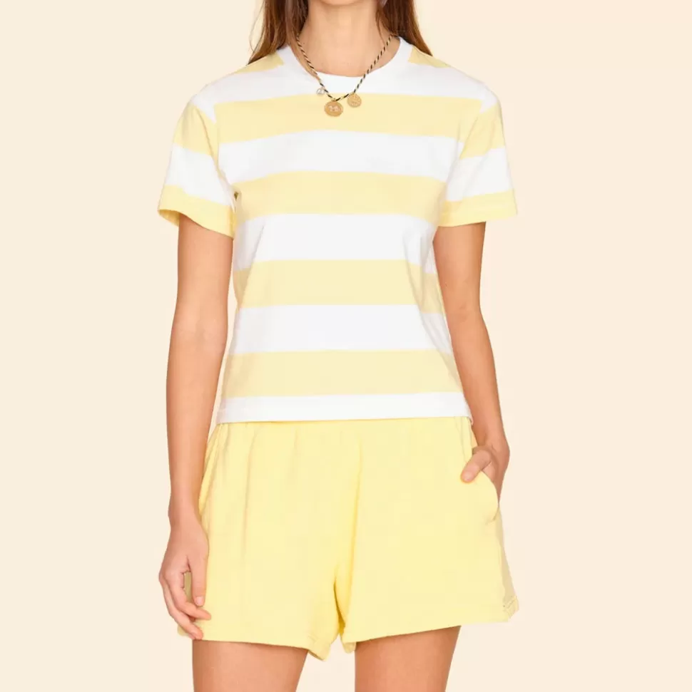 Xirena - T-shirt Georgy - Jaune Sundial>Merci Paris Online